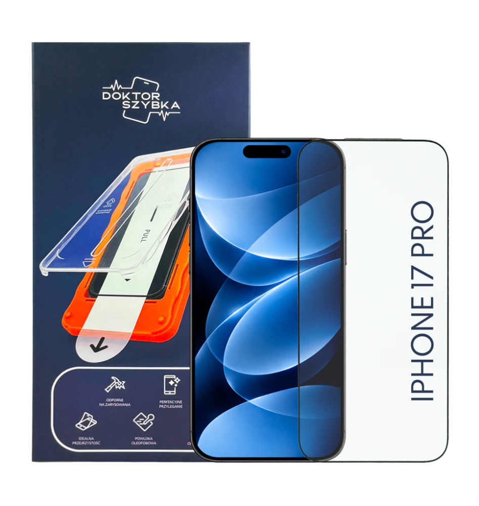 Szkło hartowane Szybka iPhone 17 Pro 1 szt.