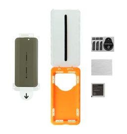 Szkło ochronne prywatyzujące do iPhone 17 + aplikator